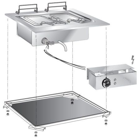 Макароноварка Apach Chef Line SLDI6PCE6