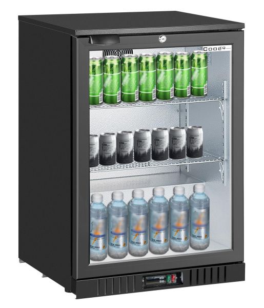 Шкаф холодильный барный Cooleq BF-140H черный