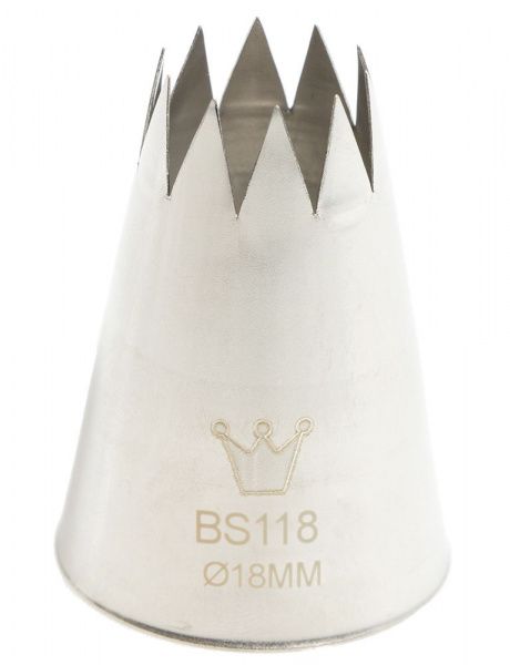 Насадка кондитерская Martellato BS 118 Звезда d35мм h50мм