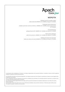 Деталировка Apach Cook Line APPG-77P/PL