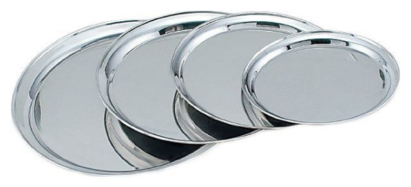 Поднос для подачи MGsteel 68479 d=20см нерж.