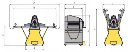 Тестораскатка Flamic SF500-1000