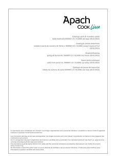 Деталировка Apach Cook Line APTE-49PL/PL