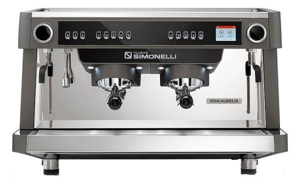 Кофемашина Nuova Simonelli Nuova Aurelia MP 2Gr 220V Metallic grey, high groups, Autopurge, E-milk