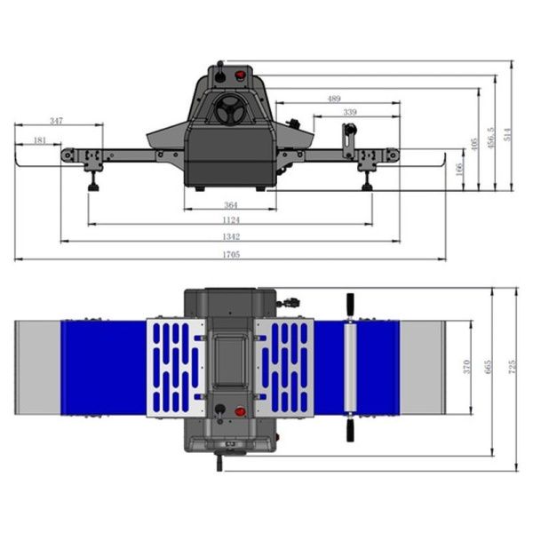 Тестораскатка Kocateq OMJ370V