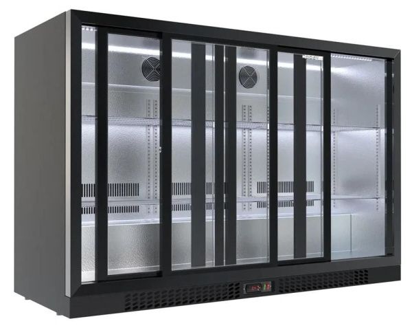 Шкаф холодильный барный Cooleq BF-330S черный