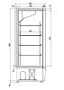 Шкаф холодильный Ариада R700M