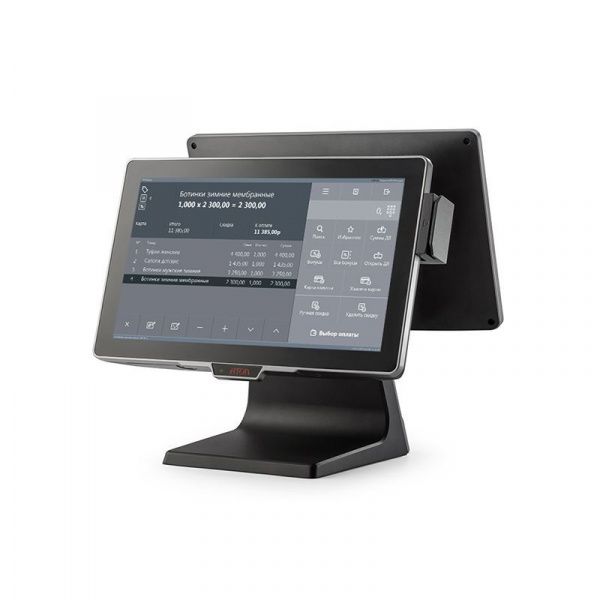 Сенсорный терминал Атол JAZZ 15 15" P-CAP, Intel Celeron J1900, SSD, 4 GB DDR3L, без MSR, без ОС