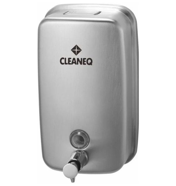 Дозатор для мыла Cleaneq KW-7261 хромированная сталь 1л