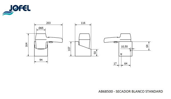 Фен для волос JOFEL AB68500