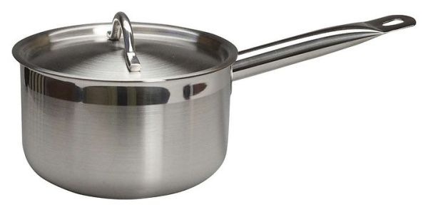 Сотейник с крышкой MGsteel 46648 2,6л нерж. d=19,5см h=11см тройное дно (индукция)