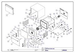 Деталировка Apach Cook Line AD44M