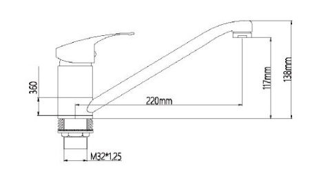 Смеситель Kocateq GMN/1031