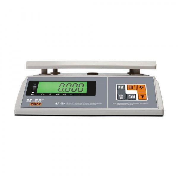 Весы порционные Mertech M-ER 326 AFU-32.1 Post II LCD