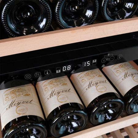 Шкаф винный Meyvel MV99PRO-KBT2 темный шоколад