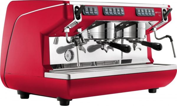 Кофемашина Nuova Simonelli Appia Life 2 gr S red  (высокие группы, экономайзер)