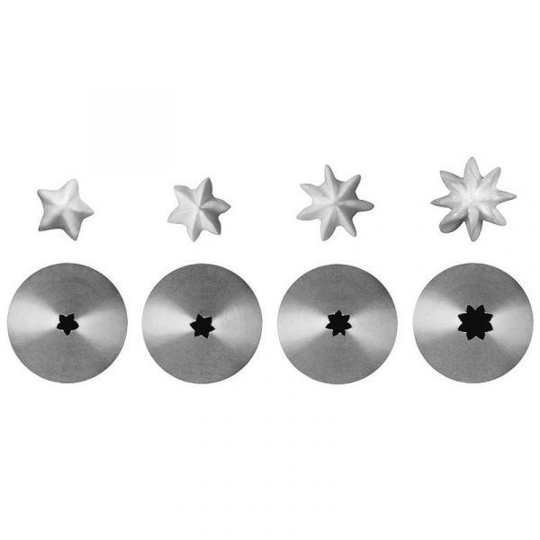 Набор кондитерских насадок Paderno 6шт 47208-09