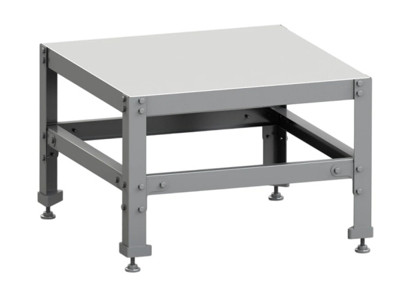 Подтоварник MGsteel 65636 400x400x420мм нерж.