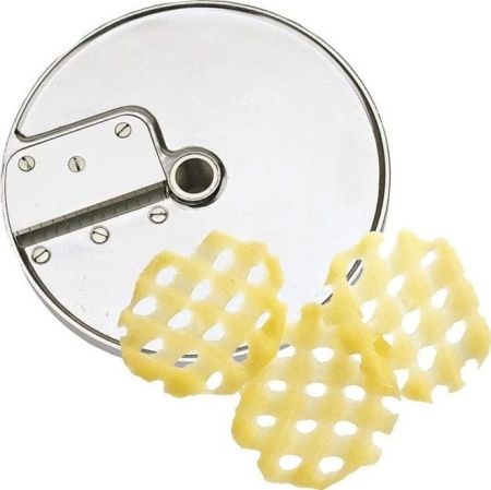 Диск нарезка Robot Coupe 28177W 4мм вафельный Gourmet