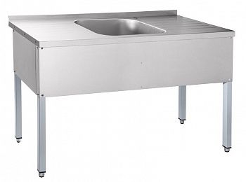 Стол для мойки овощей Abat СМО-6-4 РЧ краш