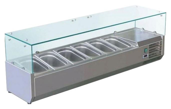 Витрина для ингридиентов Hurakan HKN-VRX1400/330