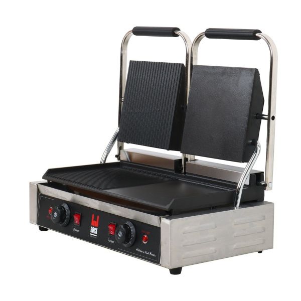 Гриль контактный Rock Kitchen RK-CG813B-SS