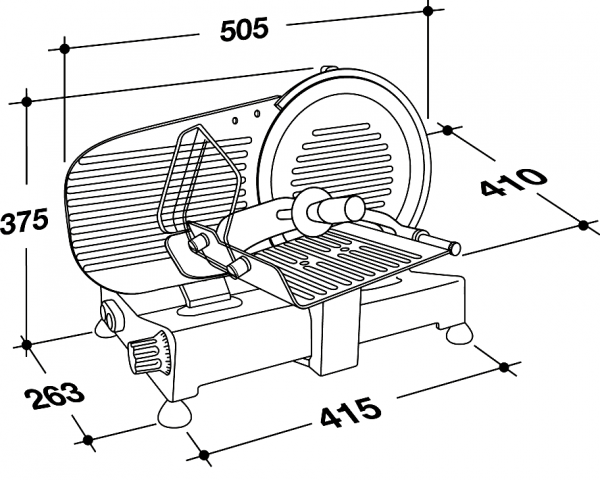 Слайсер RGV LUSSO 275/S